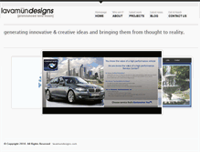 Tablet Screenshot of lavamundesigns.com